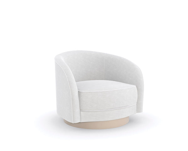 curvaceous swivel chair