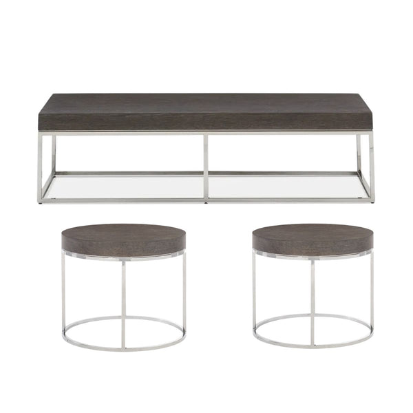 RIVERSIDE COFFEE TABLE AND TWO END TABLES