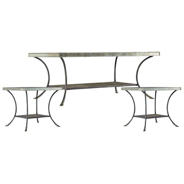 LISETTE COFFEE TABLE AND TWO END TABLES