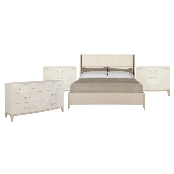 AXIOM BED, DRESSER, AND TWO NIGHTSTANDS SET